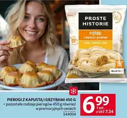 Selgros Pierogi z kapustą i grzybami 450g Proste Historie oferta