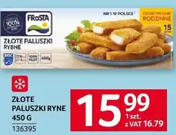 Selgros Złote paluszki rybne 450g Frosta oferta