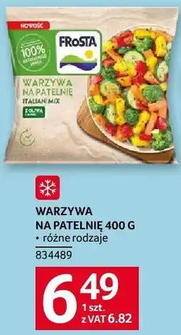 Selgros Warzywa na patelnię 400g różne rodzaje Frosta oferta