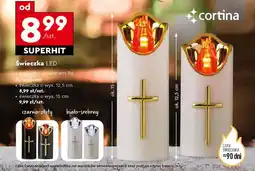 Biedronka Cortina świeczka LED oferta