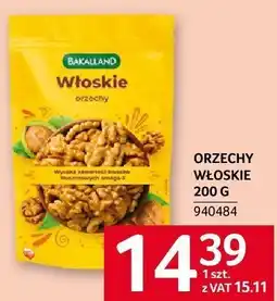 Selgros Orzechy włoskie Bakalland oferta