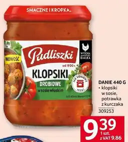 Selgros Danie klopsiki drobiowe w sosie włoskim Pudliszki oferta