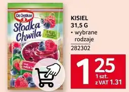 Selgros Kisiel Dr. Oetker oferta