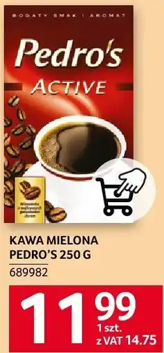 Selgros Kawa mielona Pedro's 250 g oferta