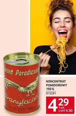 Selgros Koncentrat pomidorowy 150 g Międzyrzec oferta