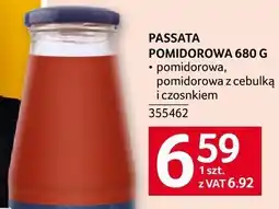 Selgros Passata pomidorowa z pomidorami, pomidorowa z cebulką i czosnkiem 680 g oferta