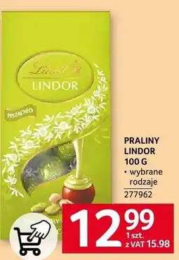 Selgros Praliny Lindor 100g oferta
