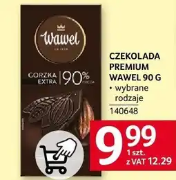 Selgros Czekolada Premium Wawel 90 g oferta