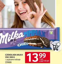 Selgros Czekolada Milka Oreo 250-300 g oferta