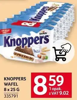 Selgros Wafel Knoppers 8x25g oferta