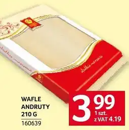 Selgros Wafle andruty 210g Selgros oferta