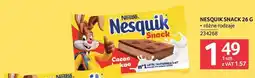 Selgros Baton Nesquik Snack Nestle oferta