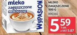 Selgros Mleko zagęszczone Mlekovita oferta