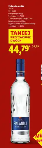 Lidl Wódka Finlandia Vodka Of Finland oferta