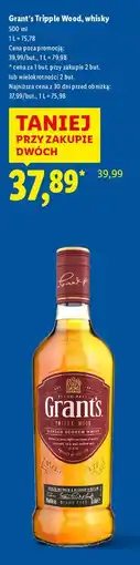 Lidl Whisky Grant's Triple Wood oferta