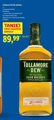 Lidl Whiskey Tullamore Dew Original oferta