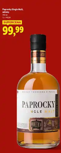 Lidl Whisky Paprocky oferta