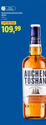Lidl Whisky Auchentoshan American Oak oferta