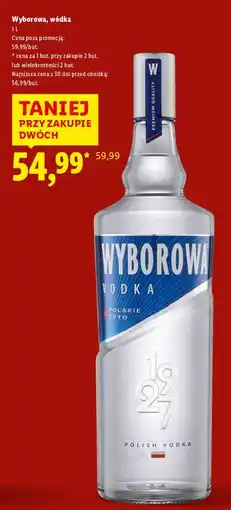 Lidl Wódka Wyborowa Vodka oferta