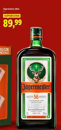 Lidl Likier Jagermeister oferta