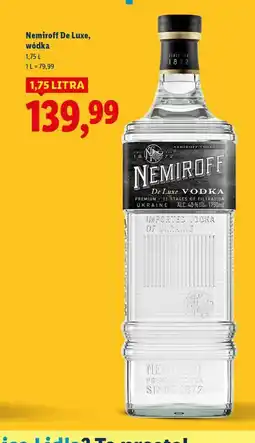 Lidl Wódka Nemiroff De Luxe oferta