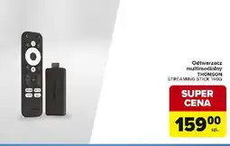 Carrefour Odtwarzacz multimedialny stick 140g Thomson oferta