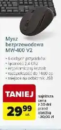Carrefour Mysz bezprzewodowa mw-400 Hama oferta