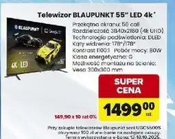 Carrefour Telewizor 55'' uhd 4k Blaupunkt oferta