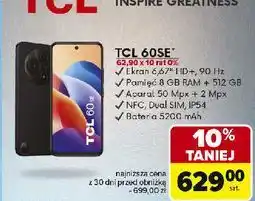 Carrefour Smartfon 60se Tcl oferta