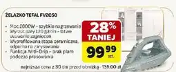 Carrefour Żelazko fv1250e0 inicio 50 Tefal oferta
