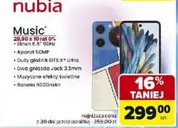Carrefour Smartfon music 6.6'' Nubia oferta