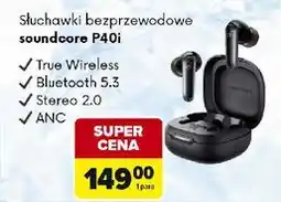 Carrefour Słuchawki p40i Soundcore oferta