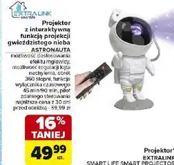 Carrefour Projektor gwiazd i mgławic astronauta Extralink oferta