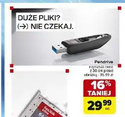 Carrefour Pendrive 16 gb Sandisk oferta
