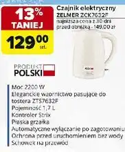 Carrefour Czajnik zck7632f Zelmer oferta