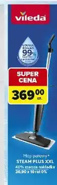 Carrefour Mop parowy steam plus xxl Vileda oferta