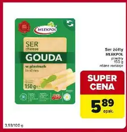 Globi Ser gouda - plastry Mlekpol oferta