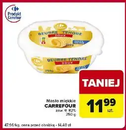 Globi Masło miekkie Carrefour Classic oferta