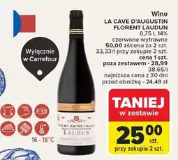 Carrefour Wino La Cave D'augustin Florent Laudun oferta
