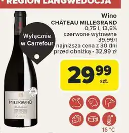 Carrefour Wino Millegrand Chateau oferta