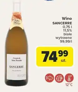 Carrefour Wino Sancerre oferta