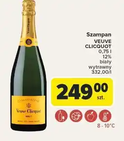 Carrefour Szampan Veuve Clicquot Brut oferta