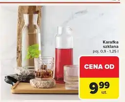 Carrefour Karafka szklana 1.25 l oferta