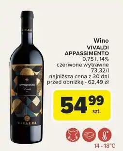 Carrefour Wino Vivaldi Appassimento oferta