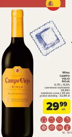 Carrefour Wino Campo Viejo Rioja oferta