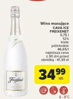 Carrefour Wino Freixenet Cava Ice oferta