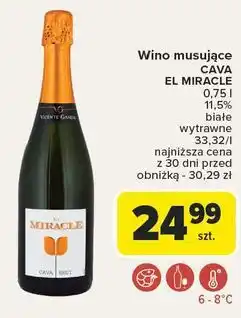 Carrefour Wino El Miracle Cava Brut oferta