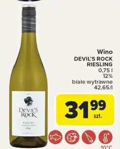 Carrefour Wino Devil's Rock Riesling oferta