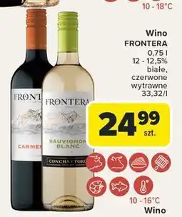 Carrefour Wino Frontera Carmenere oferta
