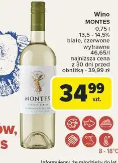 Carrefour Wino Montes Merlot Reserva oferta
